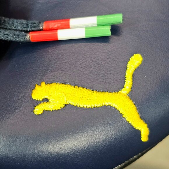 Puma- Scuderia Ferrari 10th Anniversary Future Cat Blue Leather Shoes Mens US 12 main image 11
